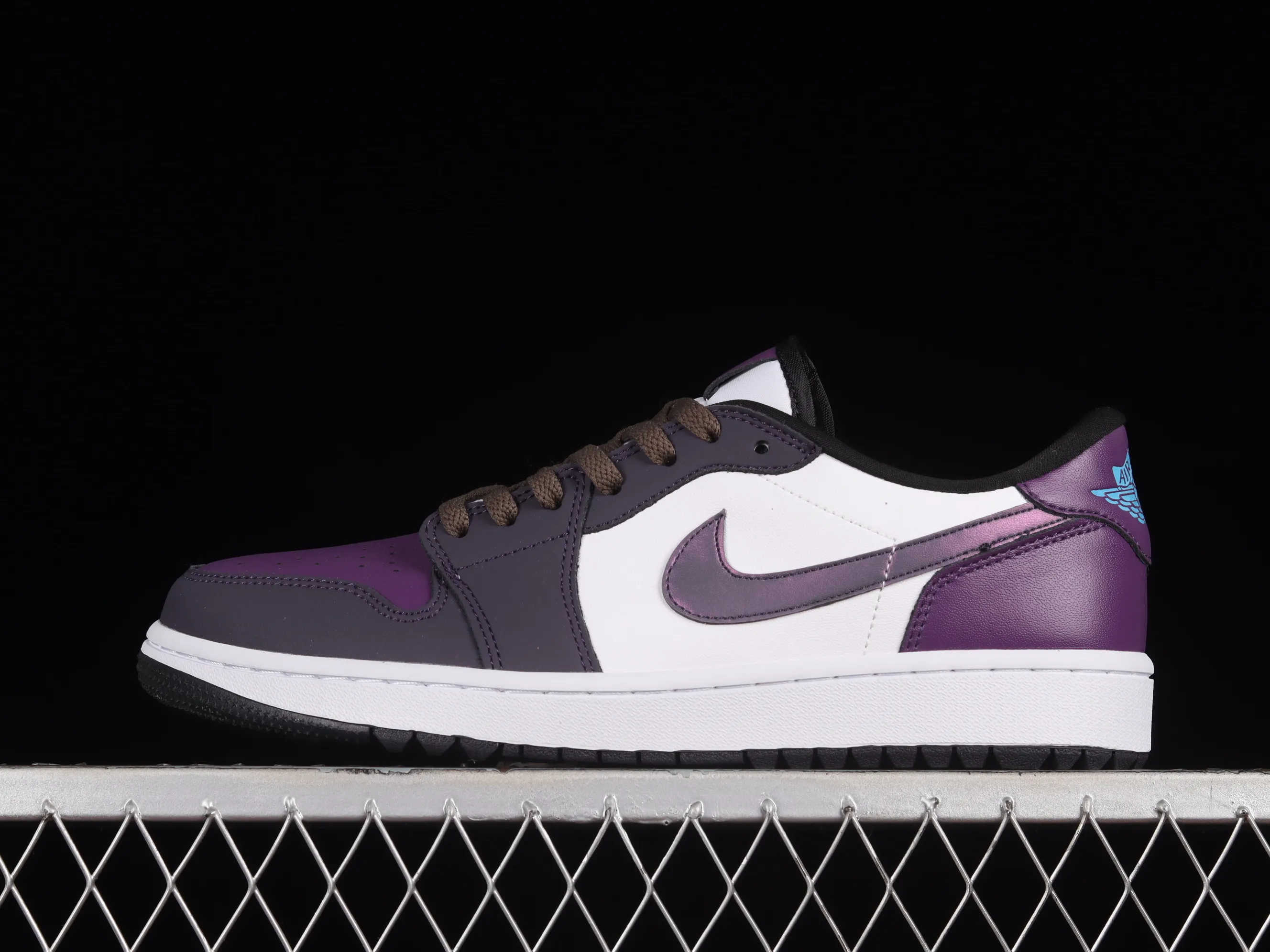 All categories Air Jordan Jordan series basketball shoes Air Jordan 1 Low Z version Air Jordan 1 Low Golf "Purple Smoke" AJ1 Joe 1 new golf version smoke white and purple DZ9787-155